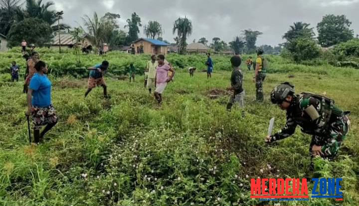 Karya Bakti Kesatria Mayangkara Bersama Masyarakat Papua