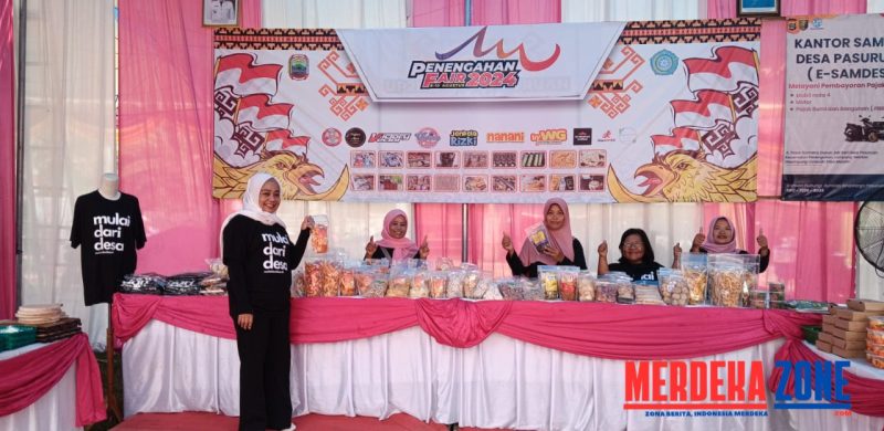 Penengahan Fair 2024, Stand Desa Pasuruhan Unggulkan Produk UMKM Makanan Ringan Dan Kerajinan Tangan