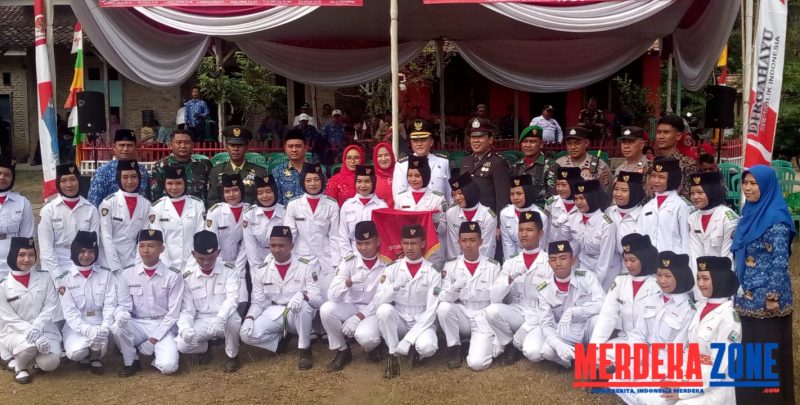 Ucapara Pengibaran Bendera 17 Agustus di Kecamatan Bakauheni Sukses Digelar