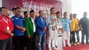 Paslon Egi- Syaiful Resmi Daftar di KPU Lampung Selatan