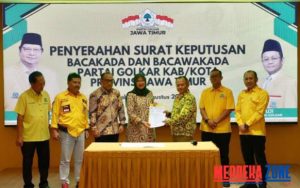 Golkar Tetapkan 9 Rekomendasi Bacakada di Jawa Timur, Berikut Daftarnya !!!