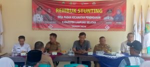 Rembuk Stanting Desa Padan Kecamatan Penengahan Tahun 2024, Berikut Hasilnya: