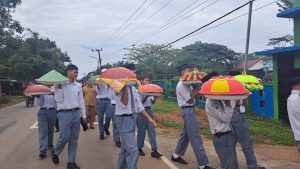 SMAN 1 Simpang Rimba Gelar Peringatan Maulid Nabi Muhammad SAW Diakhir Bulan Robi’ul Awal