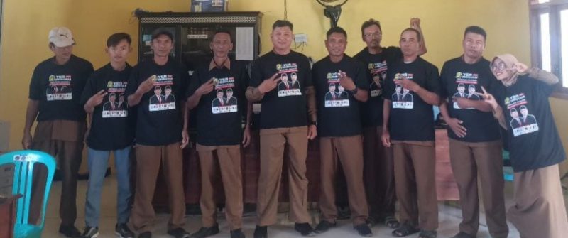 Viral, Perangkat Desa Kemlagi Lor Kecamatan Turi Diduga Kampanyekan Salah Satu Paslon di Pilkada Lamongan