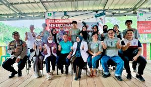 Senator Babel Bahar Buasan Gelar Bakti Kesehatan Ajak Masyarakat Hidup Sehat
