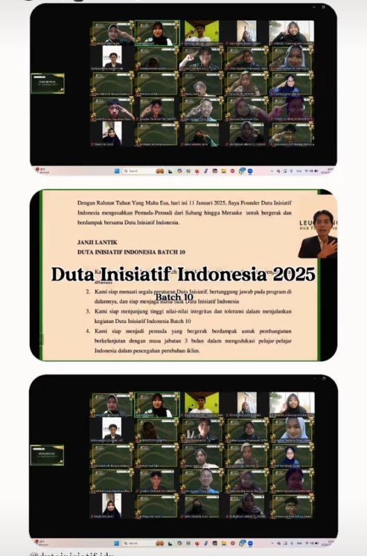 Pertemuan Perdana Duta Inisiatif: Membangun Masa Depan Bangsa