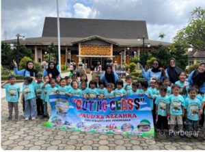 Asah Pengetahuan dan Keterampilan, Paud KB Azzahra Kujungi Museum Lampung