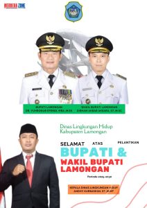 Kepala Dinas Lingkungan Hidup Lamongan Ucapkan Selamat Atas Dilantiknya Bupati dan Wakil Bupati Lamongan Periode 2025-2030, Semoga Membawa Lamongan Semakin Megilan