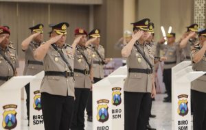 Kapolda Jatim Pimpin Sertijab Pejabat Utama dan Kapolres