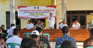 Pemdes Pinggir Gresik Laksanakan Musdessus, Hasilnya: Percepatan Pembentukan Kopdes Merah Putih