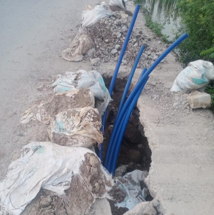 Infrastruktur Jalan di Cikarang Timur Rusak, Diduga Diakibatkan Proyek Galian Kabel Fiber