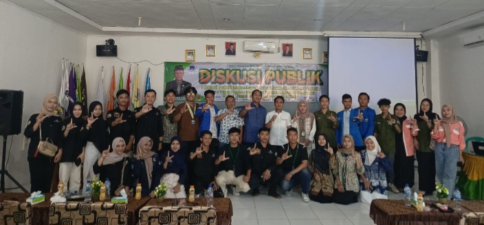 Mahasiswa Lampung Selatan Gelar Diskusi, Bertemakan ‘Kepemipinan Mahasiswa Dalam Memperkuat Demokrasi Melalui Literasi Politik Yang Cerdas Dan kritis’