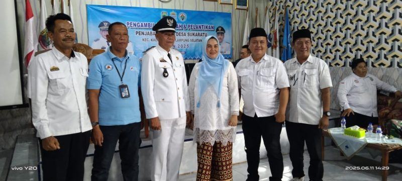 Resmi Dilantik, Yan Fauzi Sebagai PJ kepala Desa Sukaratu