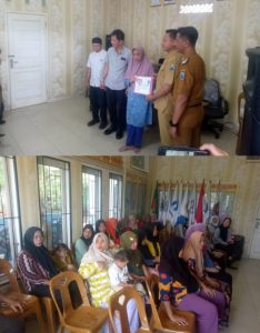Pemdes Tanjung Heran Salurkan BLT-DD Triwulan II dan Bagikan Insentif