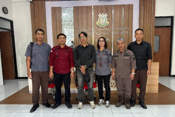 DPO Narkotika Berhasil Ditangkap Tim Tabur Kejaksaan Negeri Lamongan