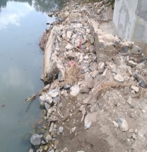 Proyek BPBD Provinsi Lampung Diduga Asal Jadi, Pekerjaan Pencegahan Bencana Way Buatan Kelapa Tiga Diindikasi Dicurangi