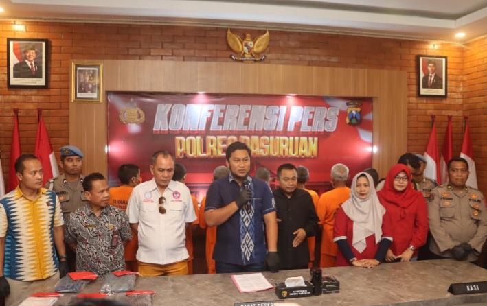 Polres Pasuruan Reales Kasus Asusila di Tutur, 7 Orang Ditetapkan Sebagai Tersangka