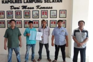 Warga Laporkan Cafe Bintang Asmara ke Polres Lampung Selatan