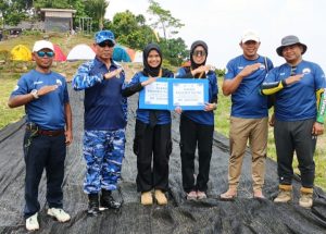 Letkol Pnb Octavianus Olga Satya Nugraha SM Resmikan Batu Alif Paragliding, Destinasi Wisata Dirgantara Baru di Lampung